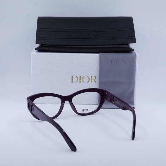 Final Price! Dior 30MONTAIGNEO B1I 6000 Shiny Violet Eyeglasses 54mm - Picture 3 of 11